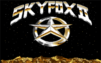 Skyfox II: The Cygnus Conflict - Screenshot - Game Title Image