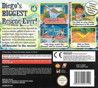 Go, Diego, Go! Great Dinosaur Rescue - Box - Back Image