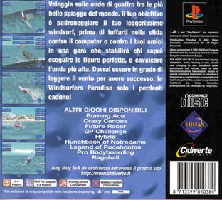 Windsurfers Paradise - Box - Back Image