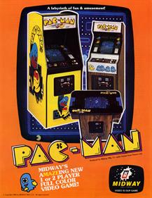 Pac-Man - Advertisement Flyer - Front Image