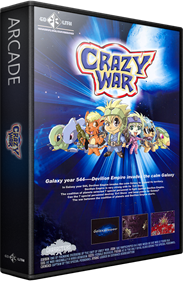 Crazy War - Box - 3D Image