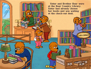 Living Books: The Berenstain Bears in the Dark - Screenshot - Gameplay Image