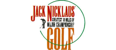 Jack Nicklaus: Turbo Golf - Clear Logo Image