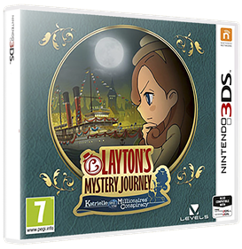 Layton's Mystery Journey: Katrielle and the Millionaires' Conspiracy - Box - 3D Image