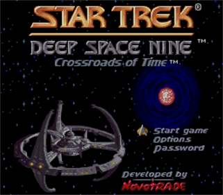 Star Trek: Deep Space Nine: Crossroads of Time - Screenshot - Game Title Image