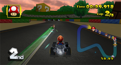 Mario Kart Wii Deluxe: Blue Edition - Screenshot - Gameplay Image