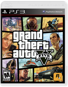 Grand Theft Auto V - Box - Front - Reconstructed