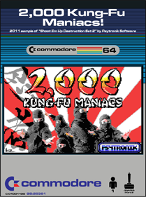 2,000 Kung-Fu Maniacs - Fanart - Box - Front Image