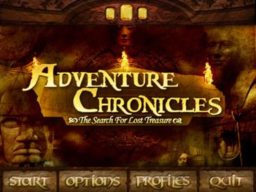 Adventure Chronicles: The Search For Lost Treasure - Screenshot - Game Select Image