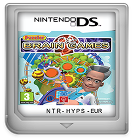 Puzzler Brain Games - Fanart - Cart - Front Image