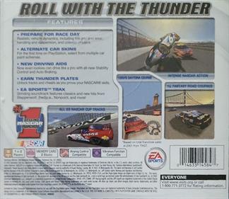 NASCAR Thunder 2003 - Box - Back Image