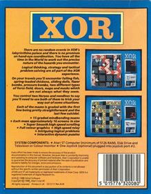 XOR - Box - Back Image