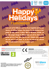 Happy Holidays: Halloween - Box - Back Image
