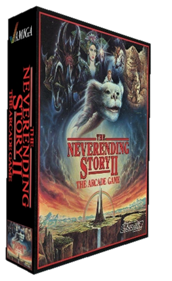 The Neverending Story II: The Arcade Game - Box - 3D Image