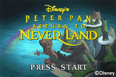 2 Disney Games: Lilo & Stitch 2 + Peter Pan: Return to Neverland - Screenshot - Game Title Image