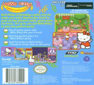 Hello Kitty: Happy Party Pals - Box - Back Image