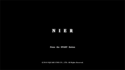 NieR - Screenshot - Game Title Image