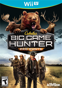 Cabela's Big Game Hunter: Pro Hunts - Box - Front Image