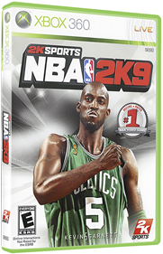 NBA 2K9 - Box - 3D Image