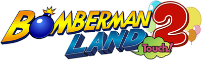 Bomberman Land Touch! 2 - Clear Logo Image