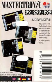 Sidewinder II - Box - Back Image
