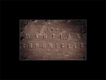 Ray Bradbury's The Martian Chronicles Adventure Game - Screenshot - Game Title Image
