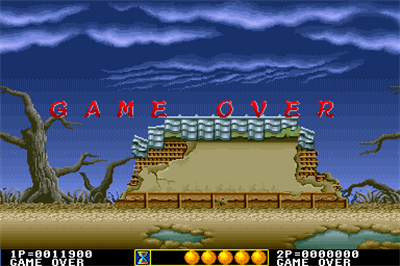 Lightning Swords - Screenshot - Game Over Image