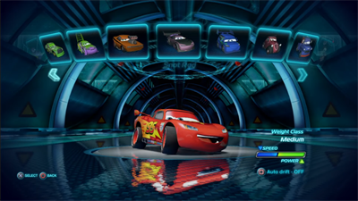 Cars 2 - Screenshot - Game Select Image