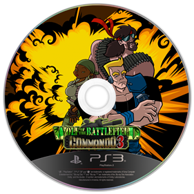 Wolf of the Battlefield: Commando 3 - Fanart - Disc Image