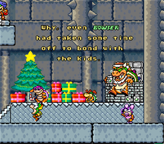 Super Mario Bros: Merry Mountain Christmas Adventure - Screenshot - Gameplay Image