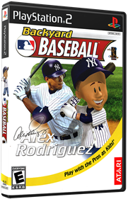 Backyard Baseball - Box - 3D Image