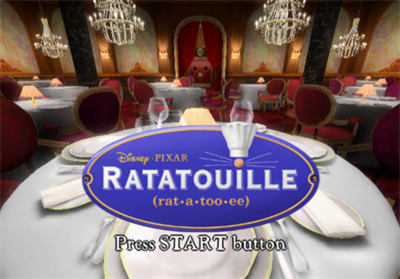 Ratatouille - Screenshot - Game Title Image