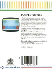 Purple Turtles - Box - Back Image