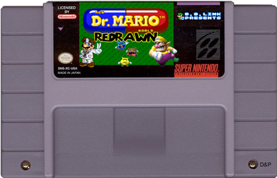Dr. Mario World Redrawn - Cart - Front Image