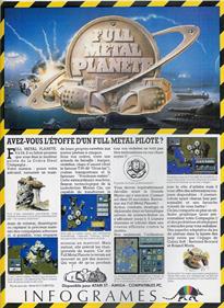 Full Metal Planete - Advertisement Flyer - Front Image