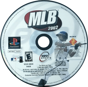 MLB 2002 - Disc Image