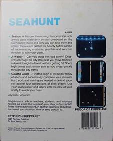 Seahunt - Box - Back Image