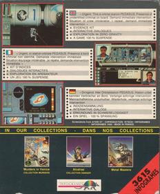 Murders in Space - Box - Back Image