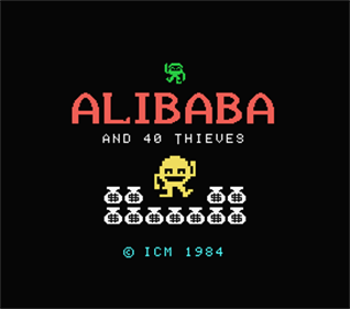 Alibaba and 40 Thieves - Screenshot - Game Title Image