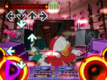 Dancing Stage Featuring Disney's Rave - Screenshot - Gameplay Image