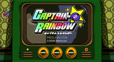 Captain Rainbow - Screenshot - Game Title Image