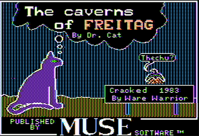 The Caverns of Freitag - Screenshot - Game Title Image