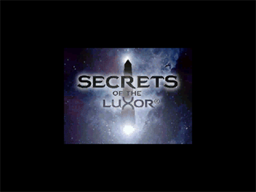 Secrets of the Luxor - Screenshot - Game Title Image