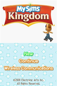 MySims Kingdom - Screenshot - Game Title Image