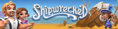 Shipwrecked: Lost Island - Clear Logo Image