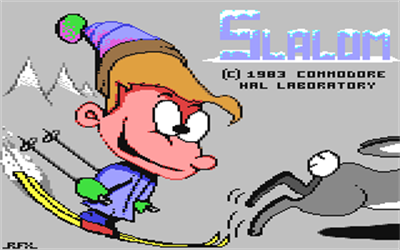 Slalom - Screenshot - Game Title Image