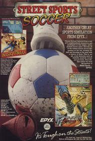 Street Sports Soccer - Advertisement Flyer - Front Image