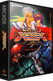 Xexex - Box - 3D Image