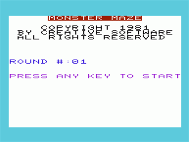 Math Hurdler/Monster Maze - Screenshot - Game Title Image