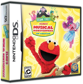Elmo's Musical Monsterpiece: The Videogame - Box - 3D Image